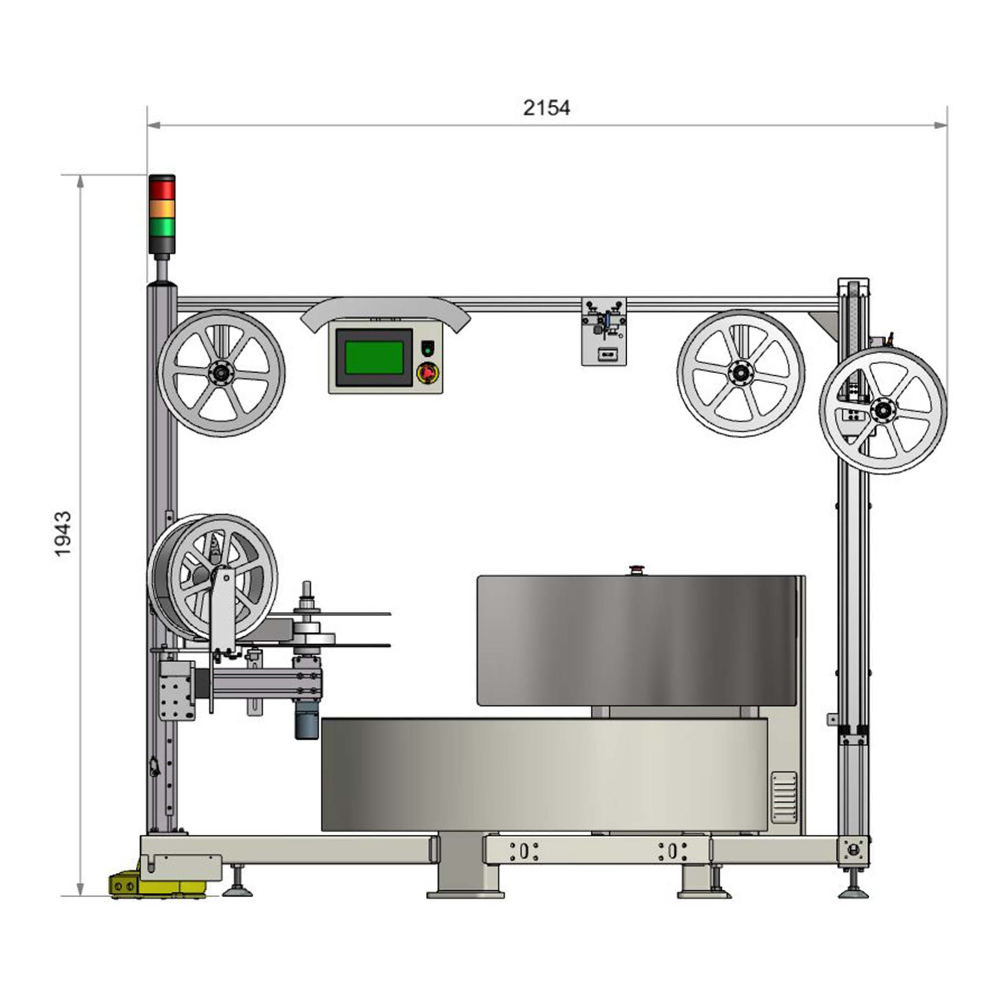 Pallet Decoiler/Winder - Image 2
